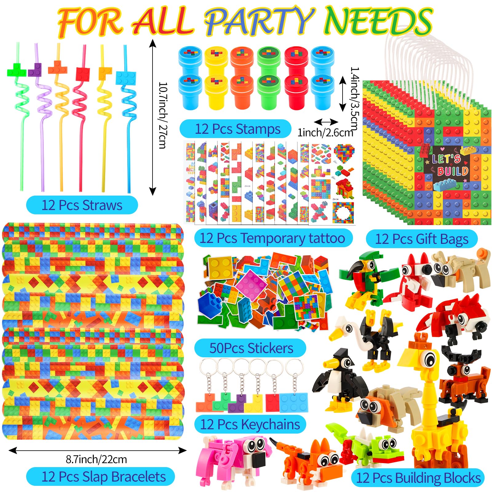 LiYiQ animal building blocks spark creative play and color recognition.