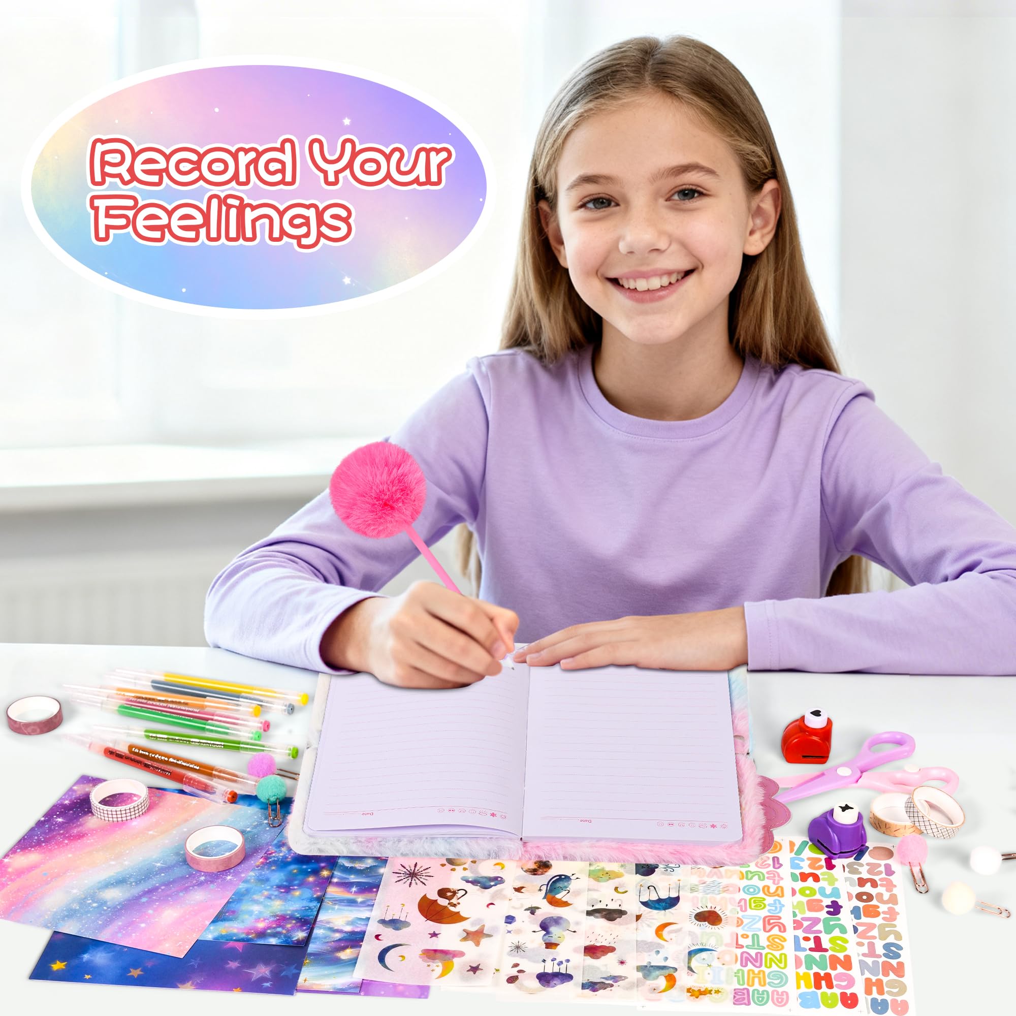 LiYiQ journal stencils and clips aid planning