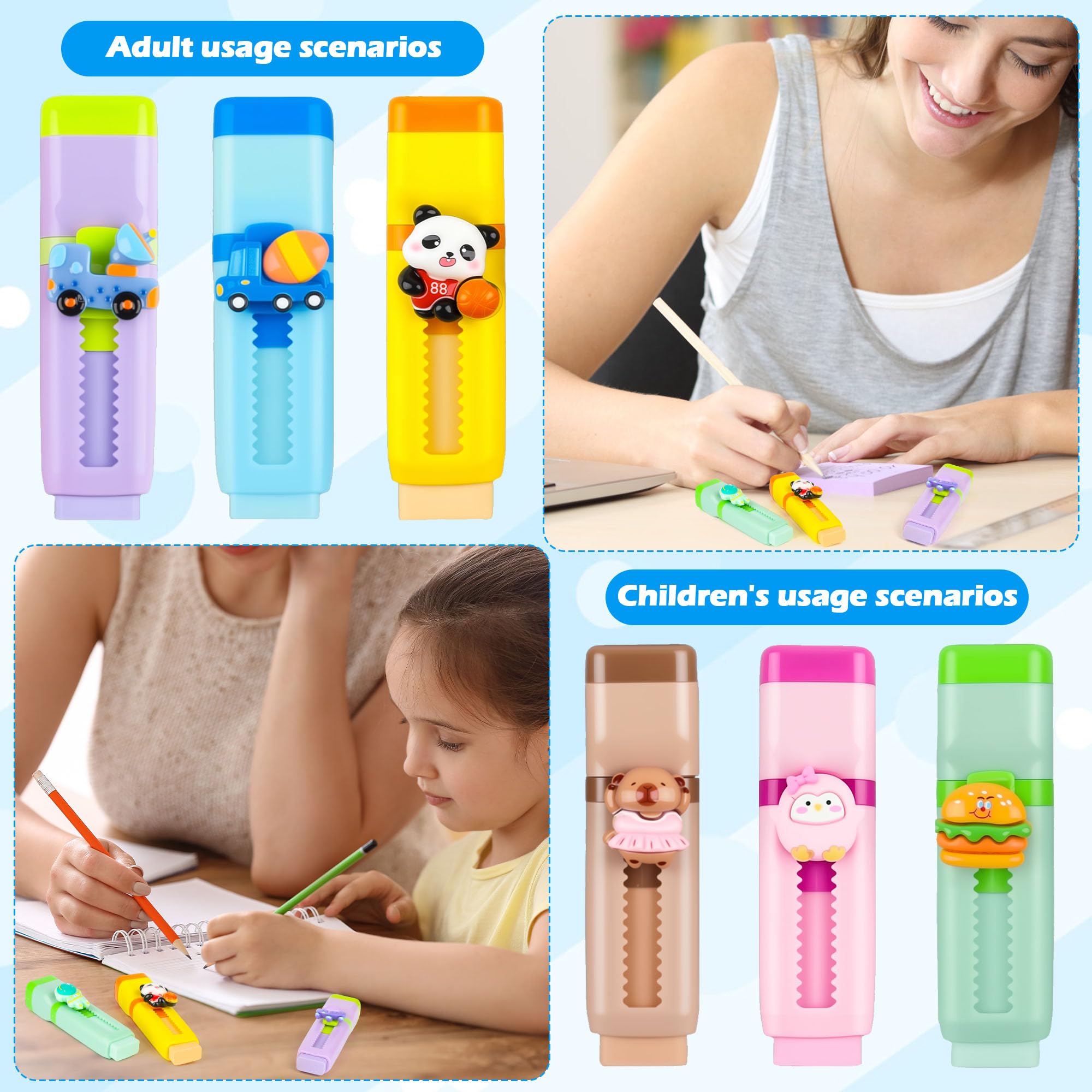 LiYiQ kawaii color designs brighten notebooks and spark creativity