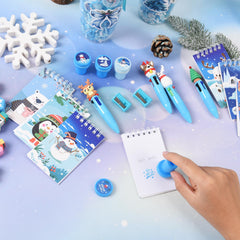 LiYiQ winter stickers 100-count brighten projects and crafts.