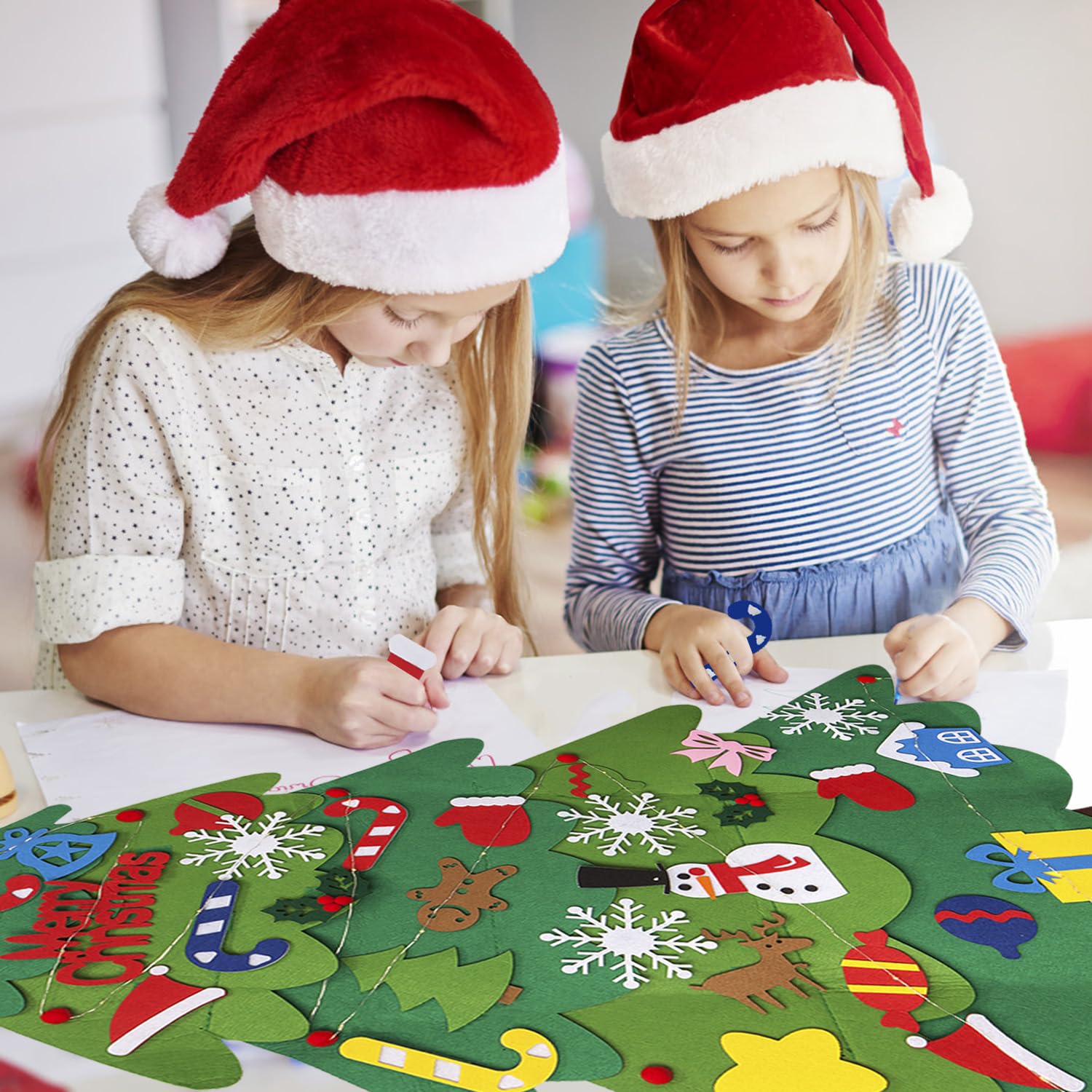 LIYROIUB safe durable felt material is reusable year after year