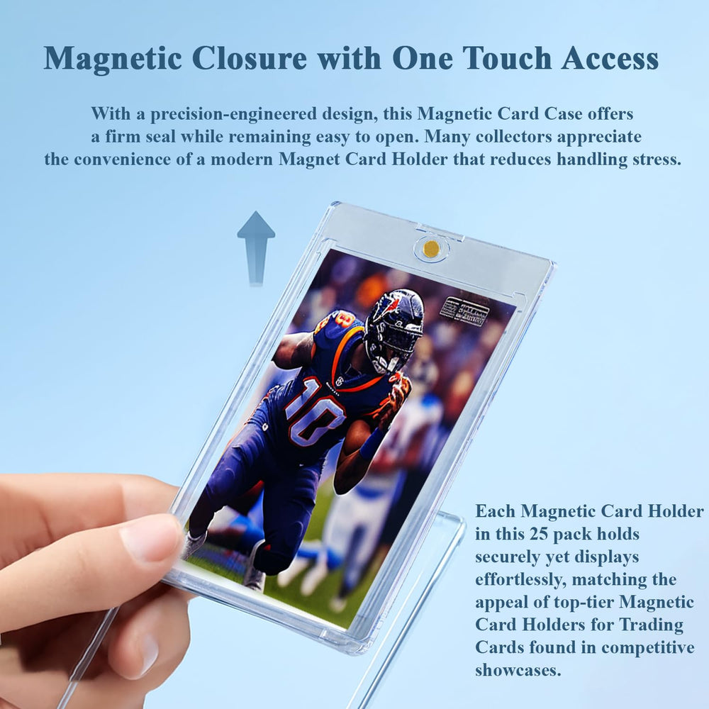 Lizuart 35pt magnetic case offers crystal-clear view with built-in UV protection