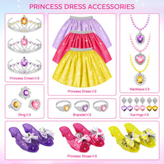 LJZJ Princess accessories and jewelry for sparkle and storytelling
