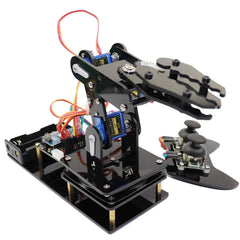 LK COKOINO robot arm kit in assembly view for beginners.
