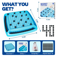 LLESSOO Magnet Game appeals to kids with simple rules and charm.