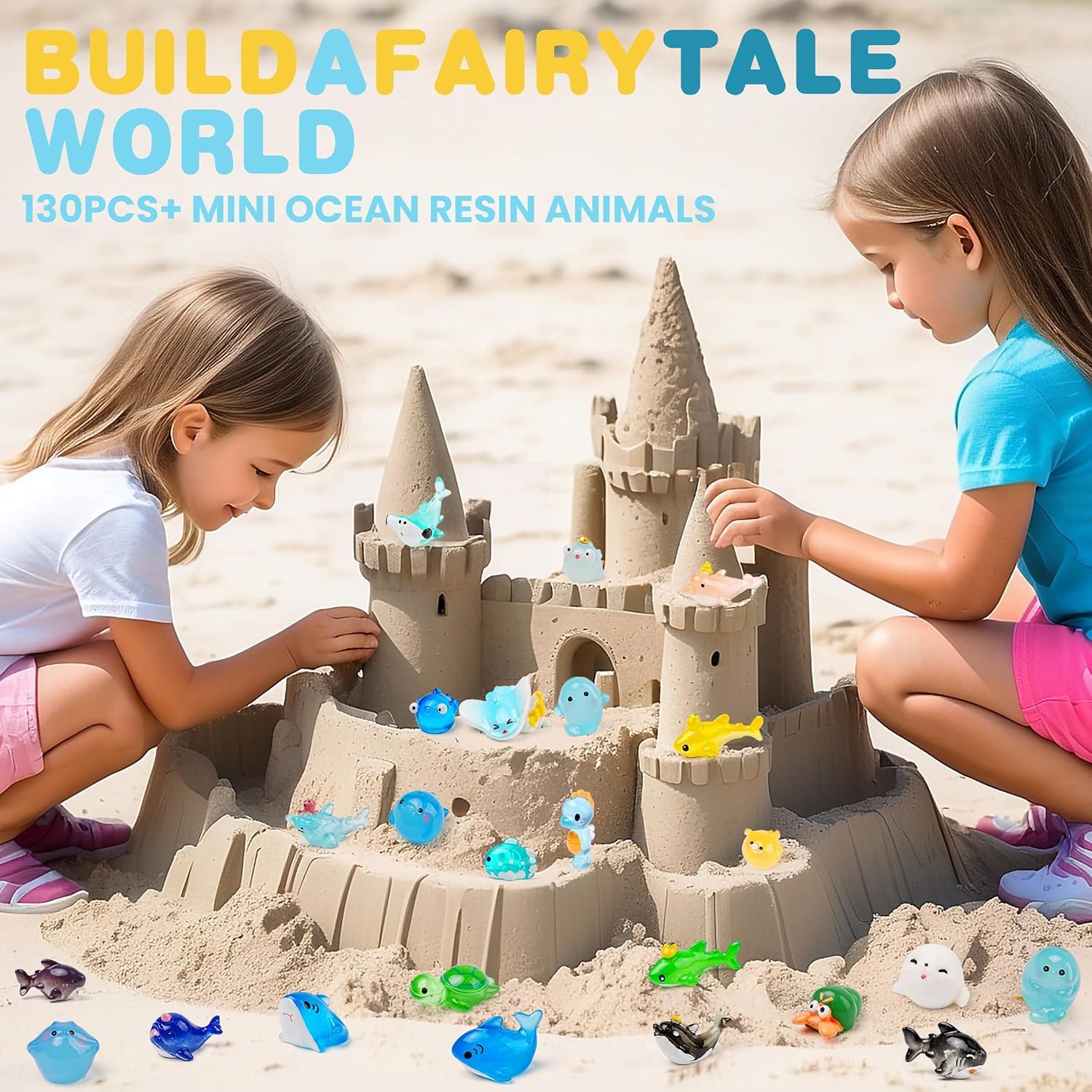 LLTDMEST shells and marine life decor – perfect for ocean-themed dollhouses and terrariums.