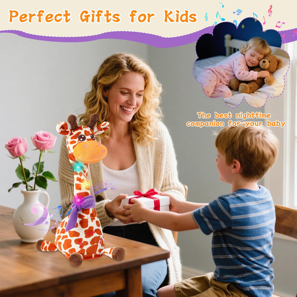 LLUKEME giraffe toy portable for outdoor travel play