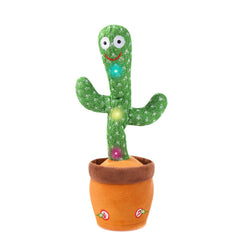 LLUKEME Talking Cactus Toy dancing with lights to spark toddler fun.