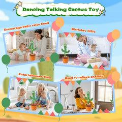 LLUKEME Easy setup cactus toy for quick musical play.