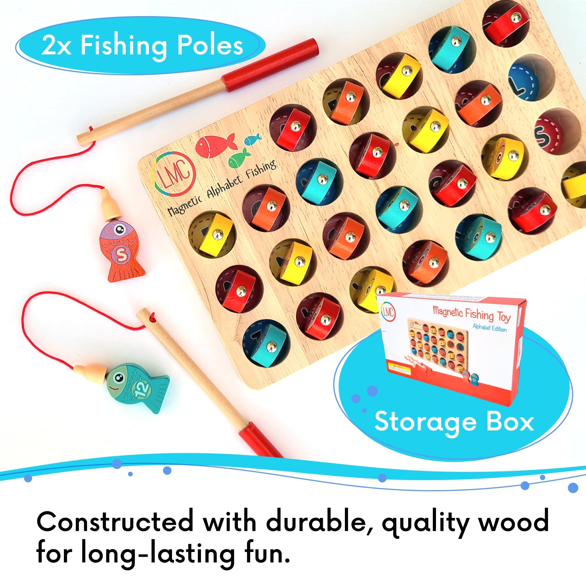 LMC Products Montessori-inspired toy supports sensory-rich, hands-on learning during busy afternoons.