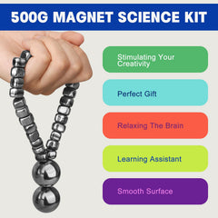LNCOJOLM magnetic rock ball with fiber case for portable organization