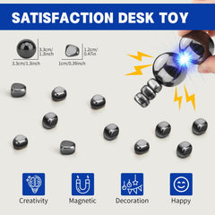 LNCOJOLM note-holding magnet stone ball on metal surfaces for notes