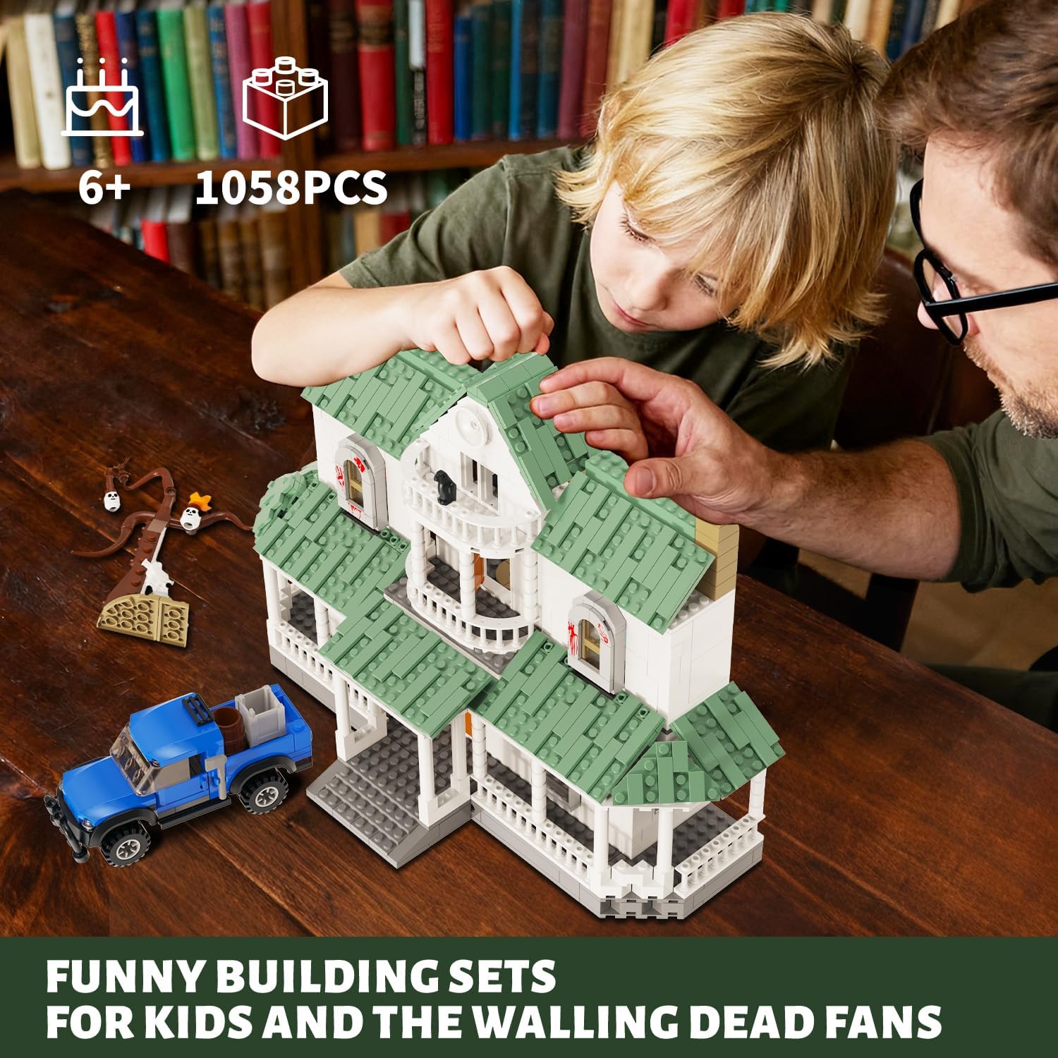 LNJFXB Assembly parts and instructions highlight easy build experience and accurate scale.