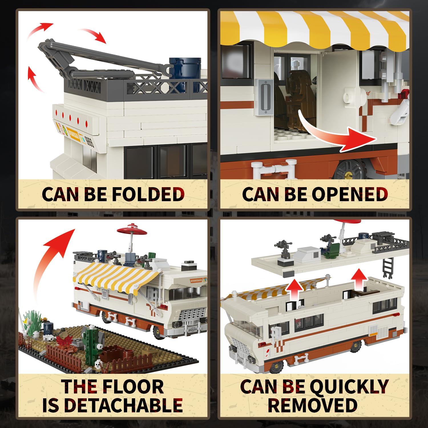 LNJFXB camper RV interior kitchen area sparks creative camping adventures.