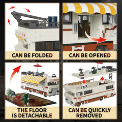 LNJFXB camper RV interior kitchen area sparks creative camping adventures.