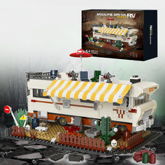 LNJFXB Camper RV open-roof scene for interactive building and display.
