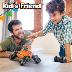 LNNKINE robot toy dancing sequence creates a mini party.