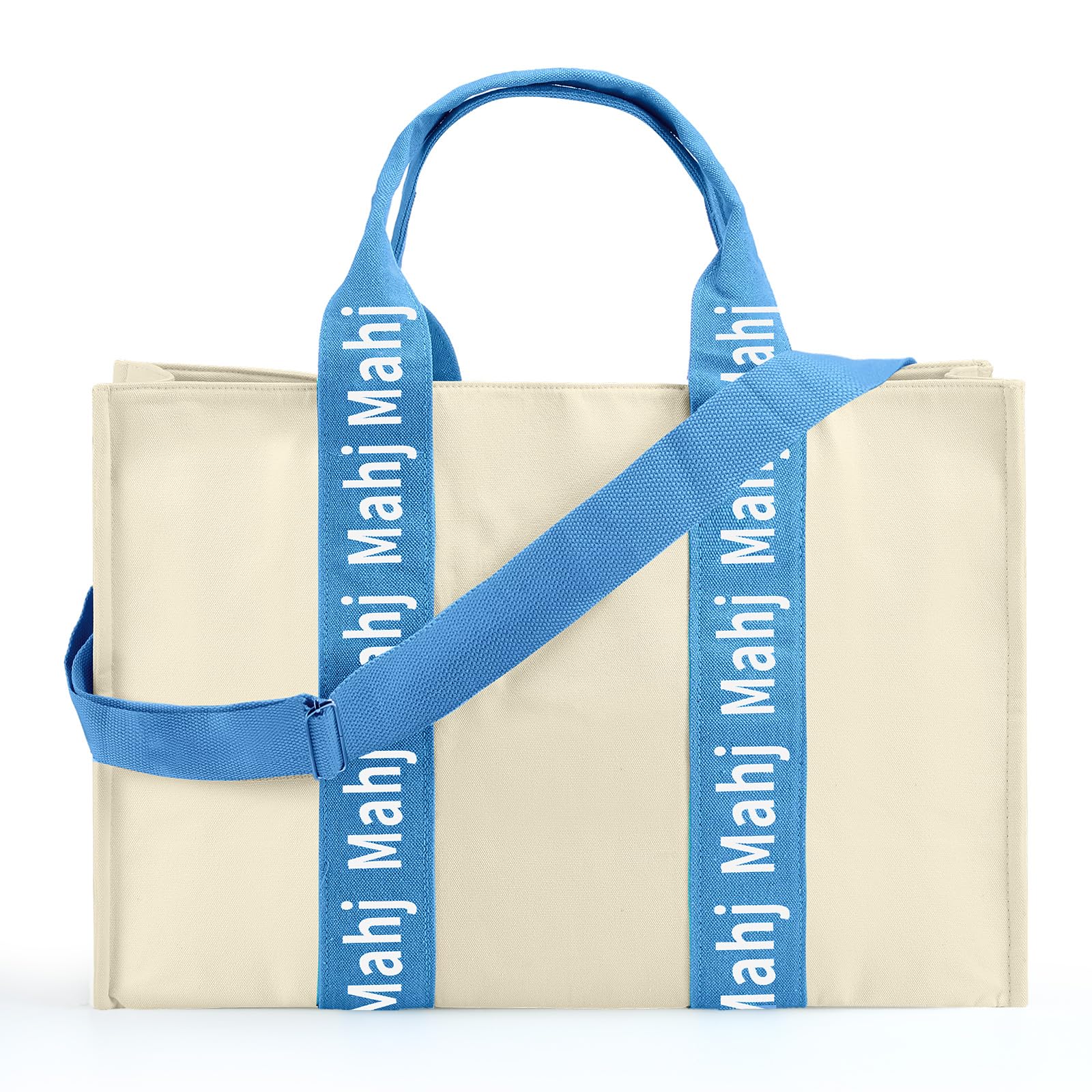 Locmeo Mahjong bag with 22x15x6 inch dimensions for tiles and gear.