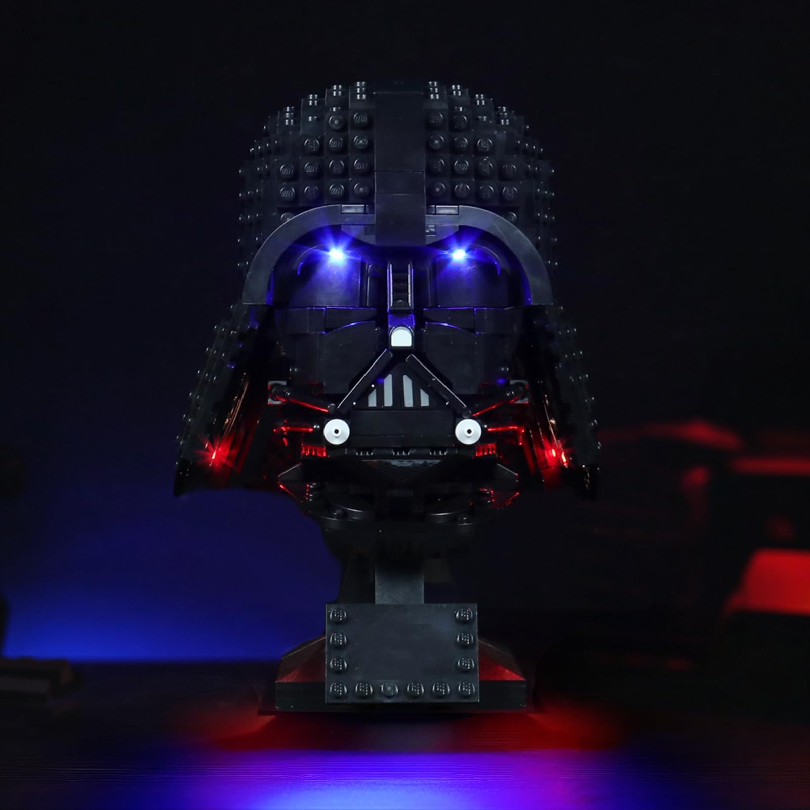 LocoLee light kit package contents ready to illuminate your Vader helmet display