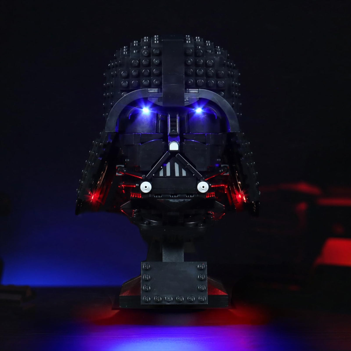 LocoLee light kit package contents ready to illuminate your Vader helmet display