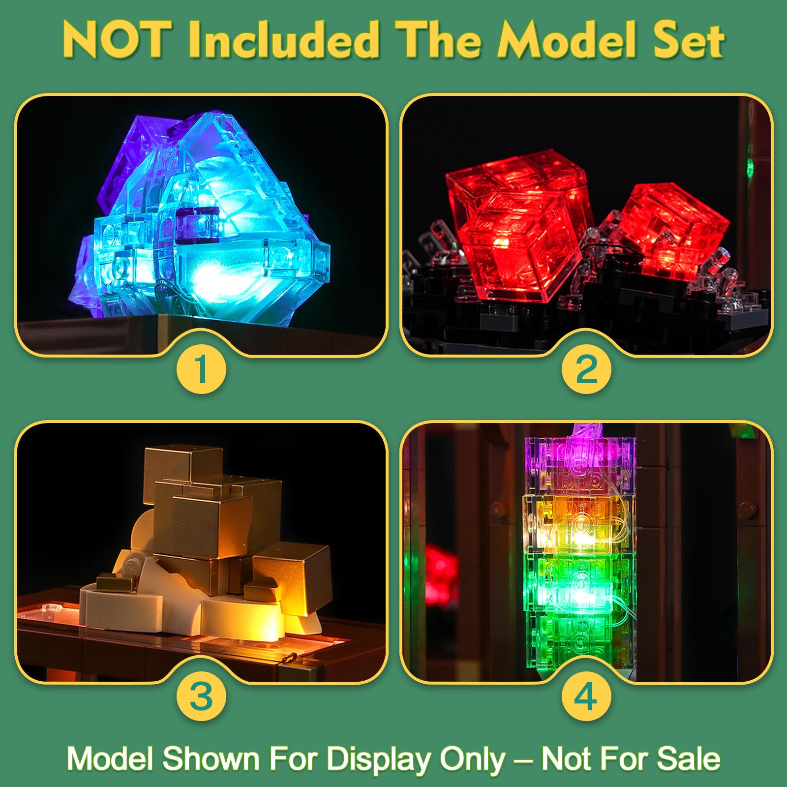 LocoLee installation steps guide image demonstrates easy light bag assembly.