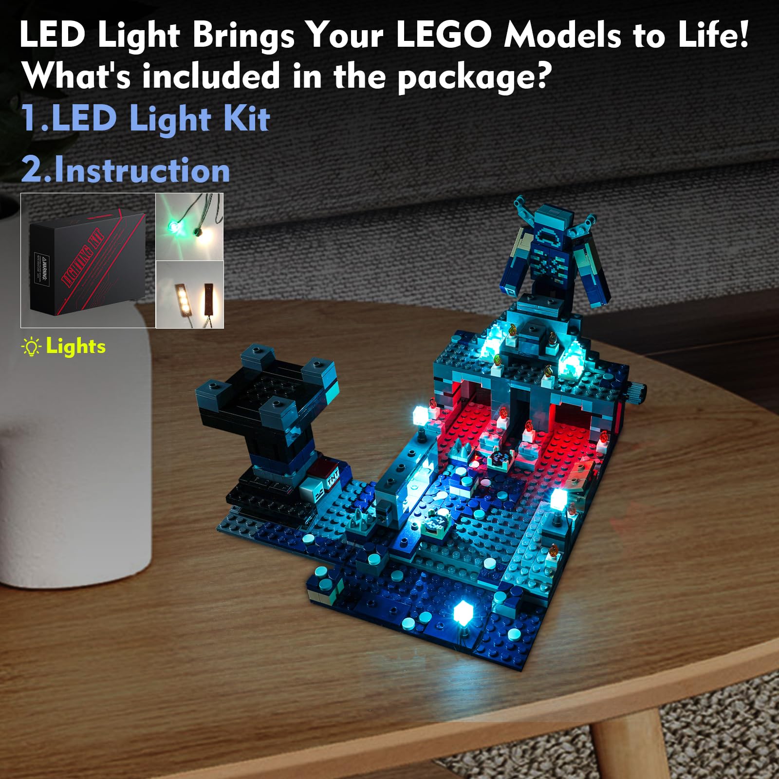 LocoLee Light Kit cable routing, hidden wires keep the model clean