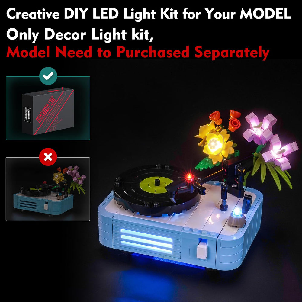 LocoLee light kit back view highlighting USB power option