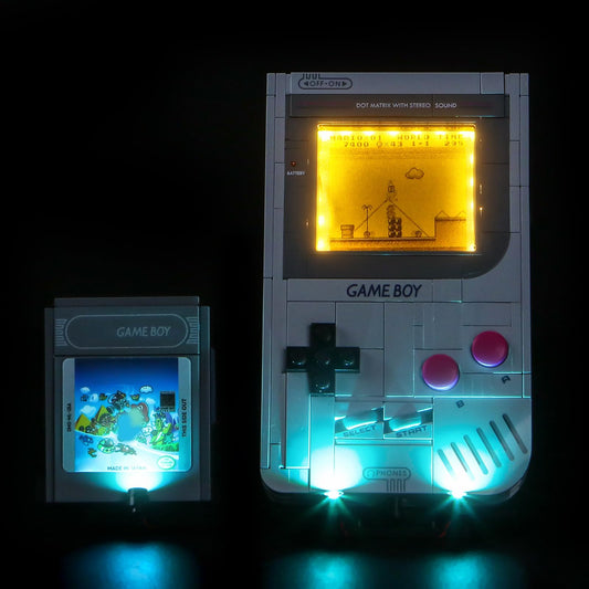 LocoLee light kit for Lego 72046, front view with hidden LEDs.