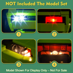 LocoLee step-by-step assembly guide for LEGO 77237 lighting kit