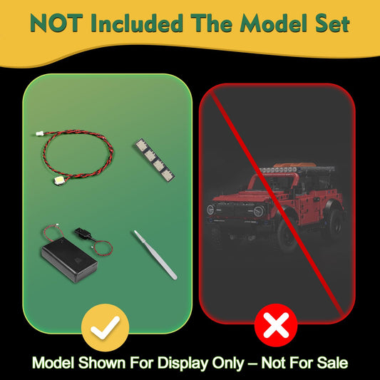 LocoLee LED kit USB power connection for Ford Bronco 42213—easy, brighter lighting.