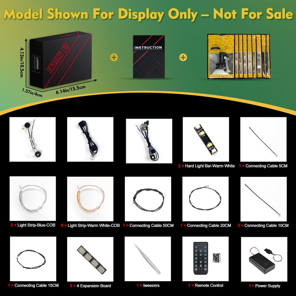LocoLee RC light kit enhances collectible Going Merry display