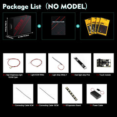 LocoLee Toothless Light Kit premium ABS parts withstand handling during setup