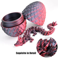 LOCYFENS dragon egg threaded opening for easy access and display swaps