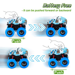 LOD BY dinosaur trucks tyrannosaurus close-up sparks dynamic play and exploration