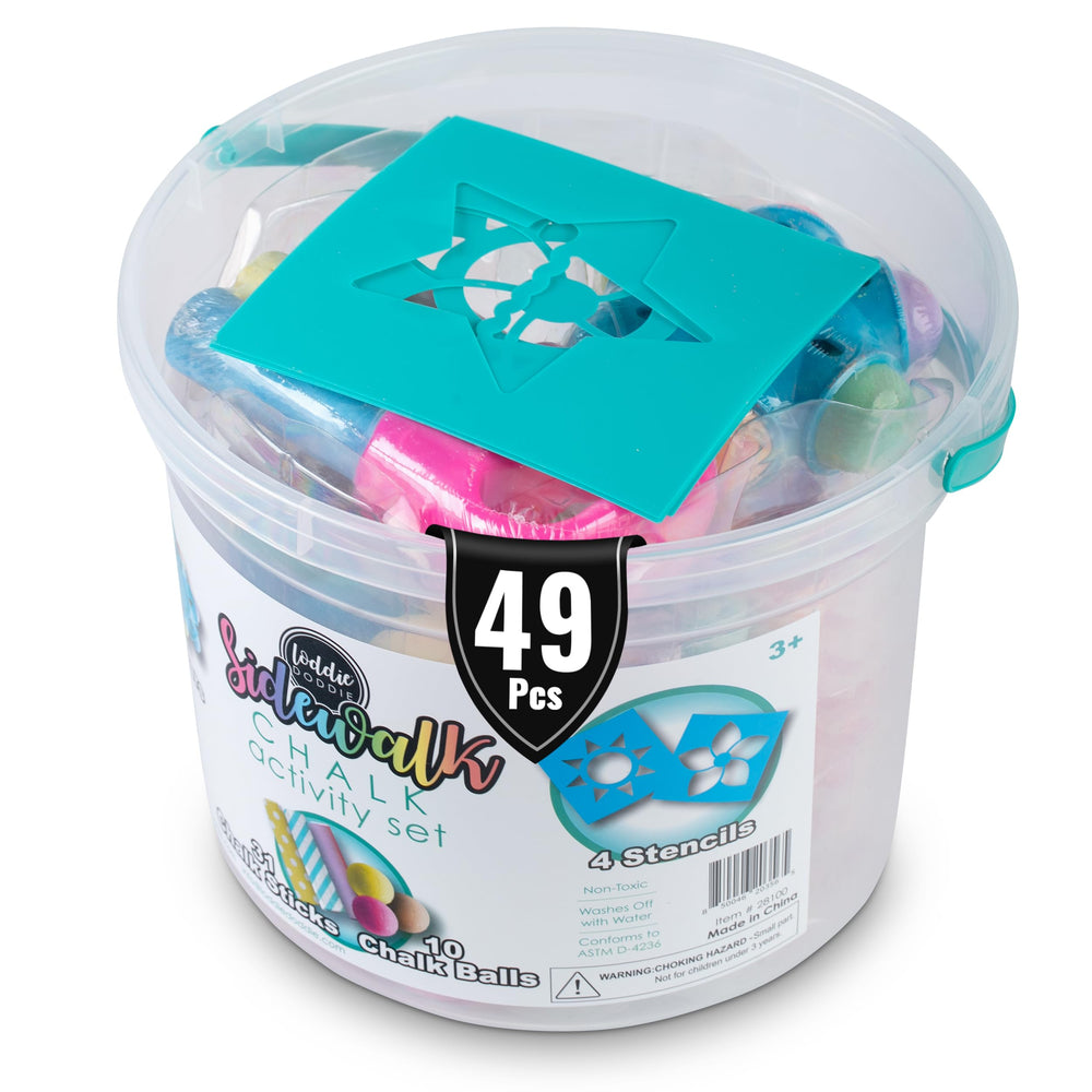 Loddie Doddie chalk sticks in bright colors for vibrant outdoor drawings.