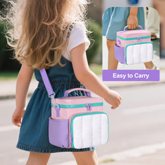 LoDrid carrying case pink purple palette adds playful style