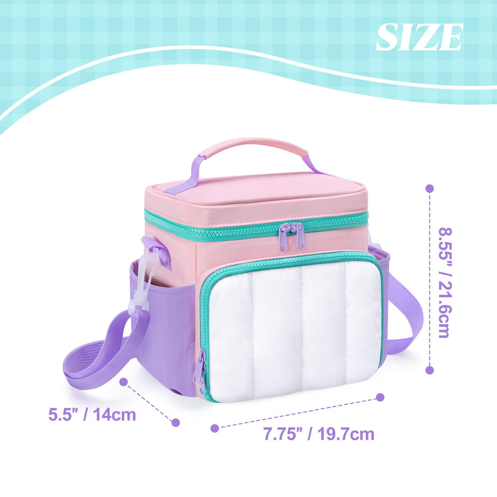 LoDrid carrying case top handle and detachable strap offer versatile carrying options