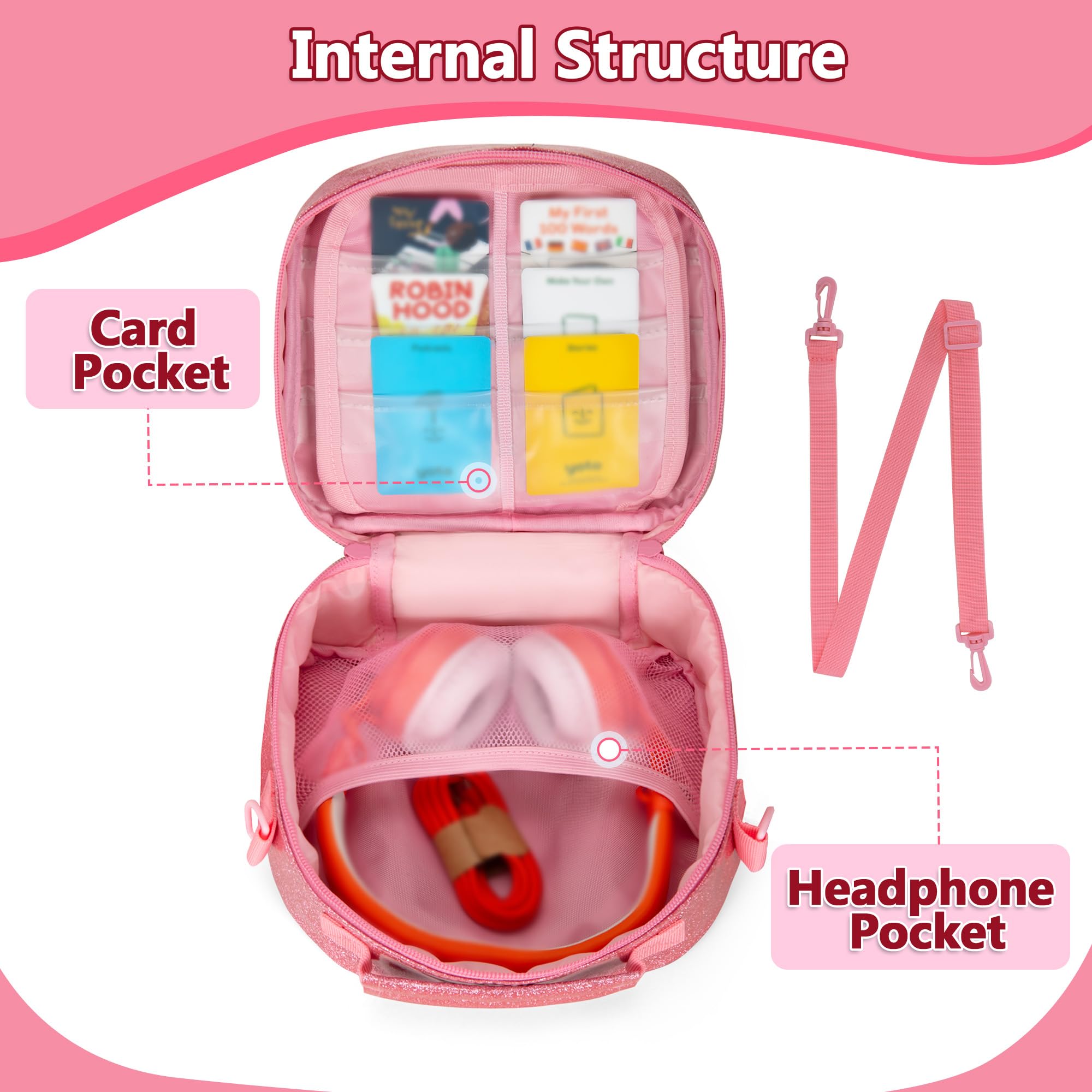 LoDrid card pockets hold up to 30 cards for easy selection