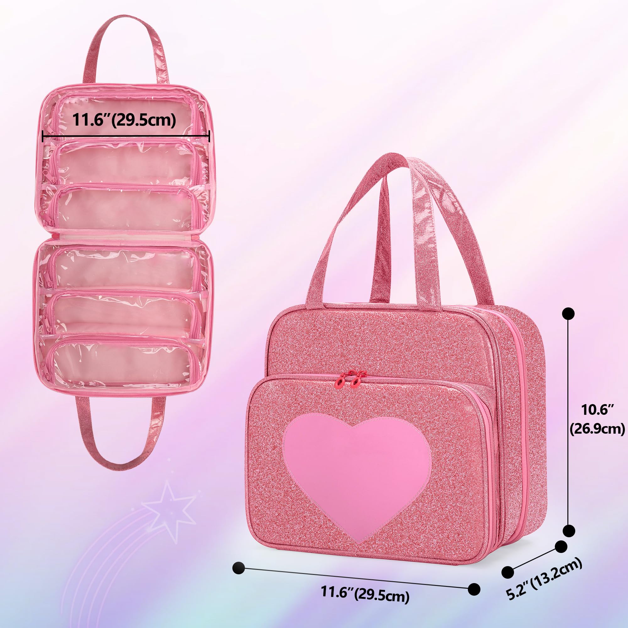 LoDrid pink tote design offers a cheerful, lightweight travel option.