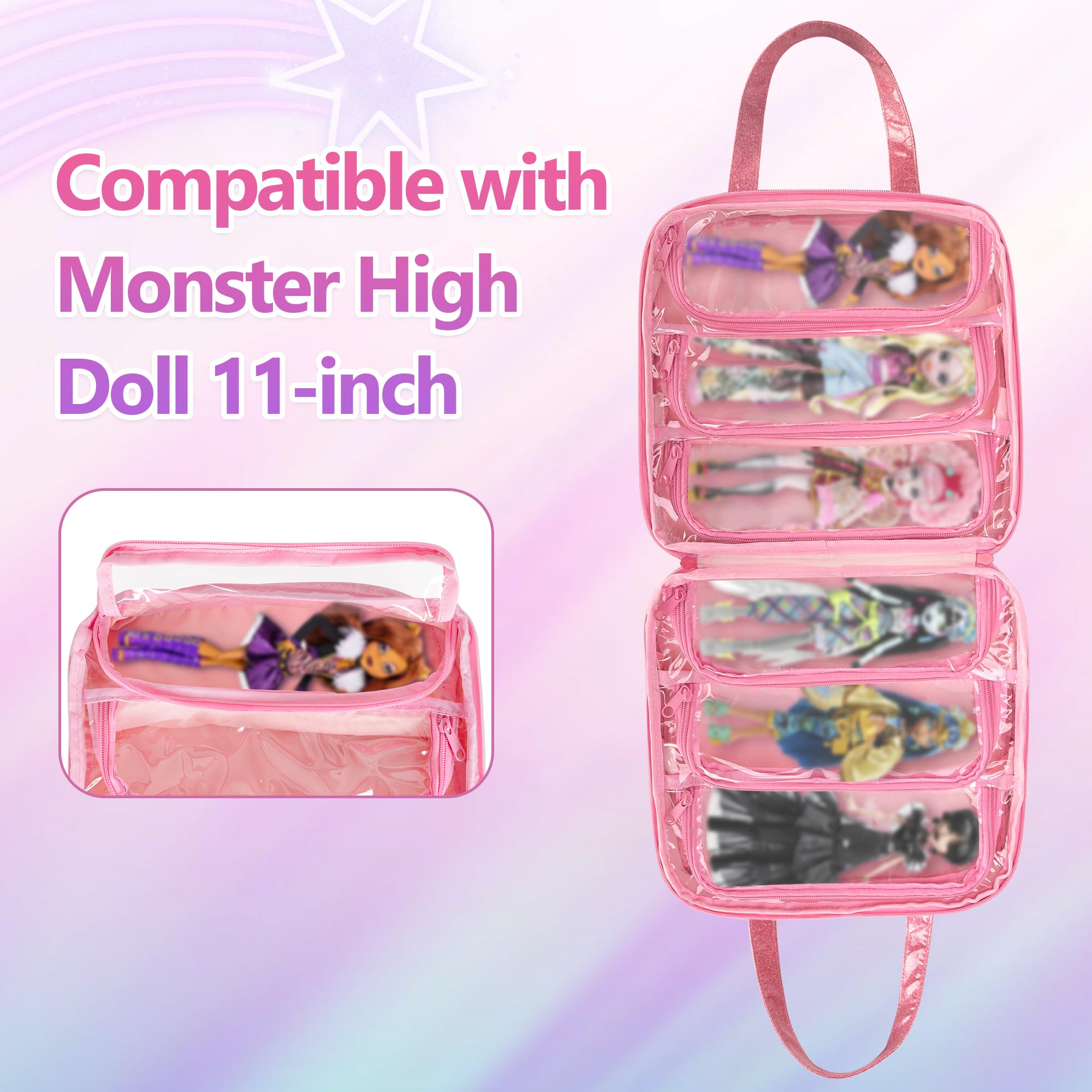 LoDrid side view shows handles and wall-hanging loop for easy display.