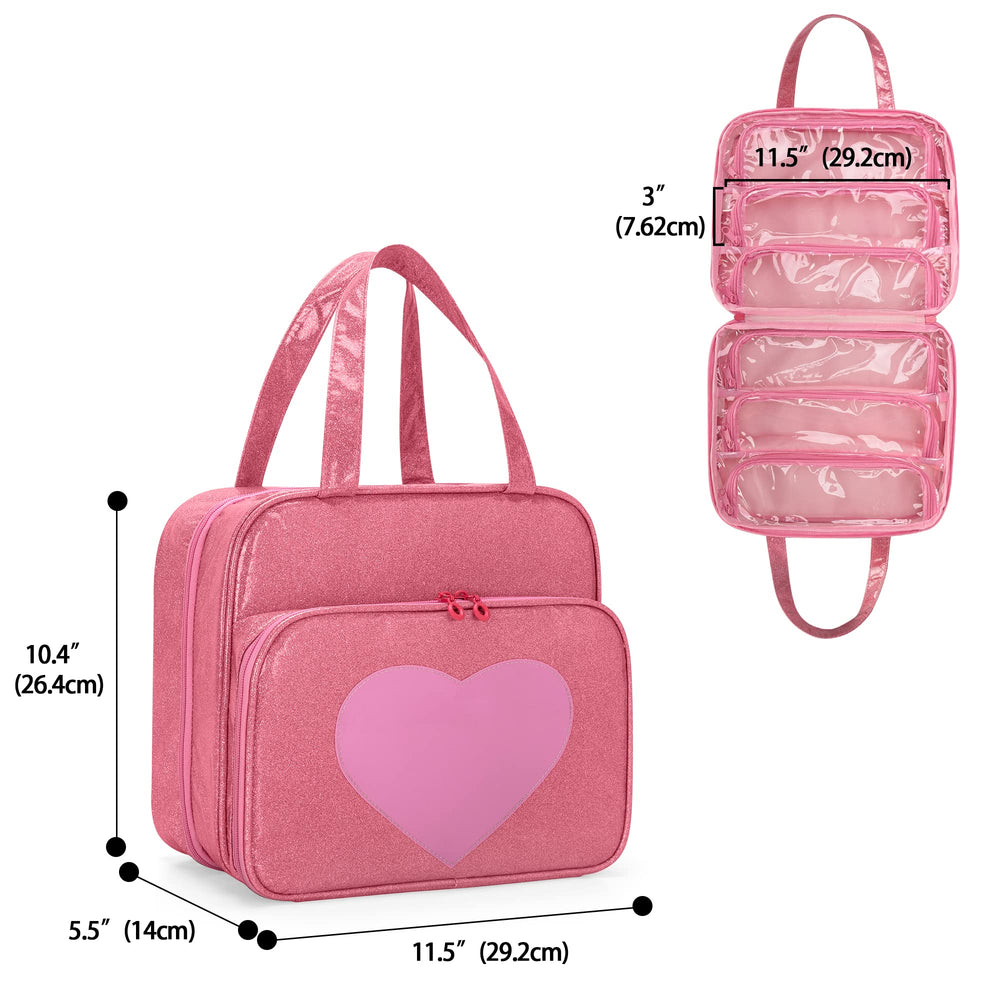 LoDrid doll tote dimensions 11.5 x 5.5 x 10.4 inches.