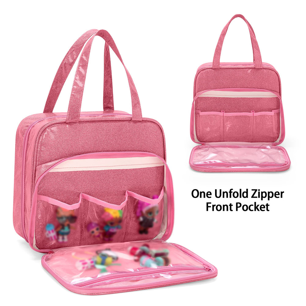 LoDrid doll tote PU leather protection for durable doll gear.