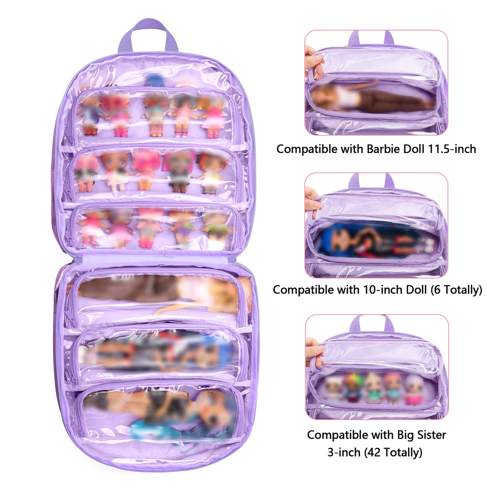 Front zipper pocket keeps small accessories within easy reach