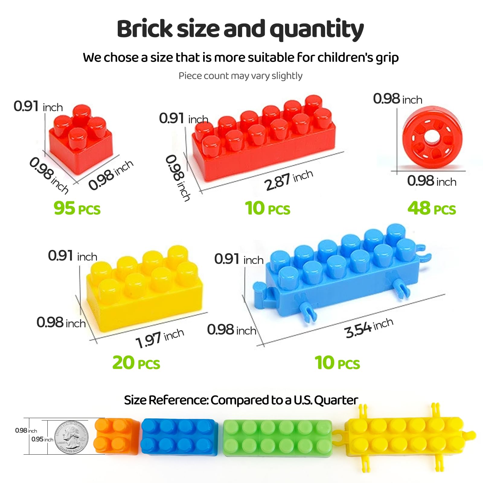LOGBAY rounded-edge blocks offer safe, comfy handling.