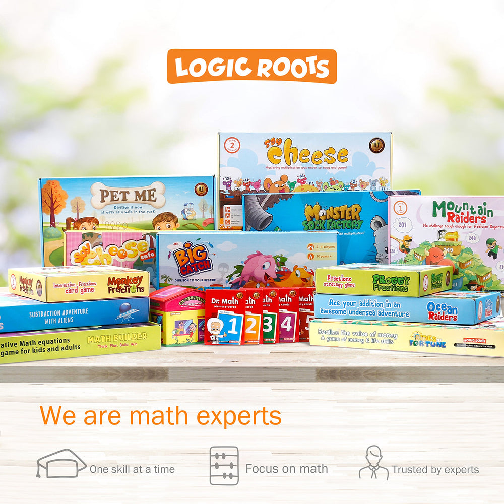 Logic Roots Family Game Night setup encourages fun, math-focused bonding.