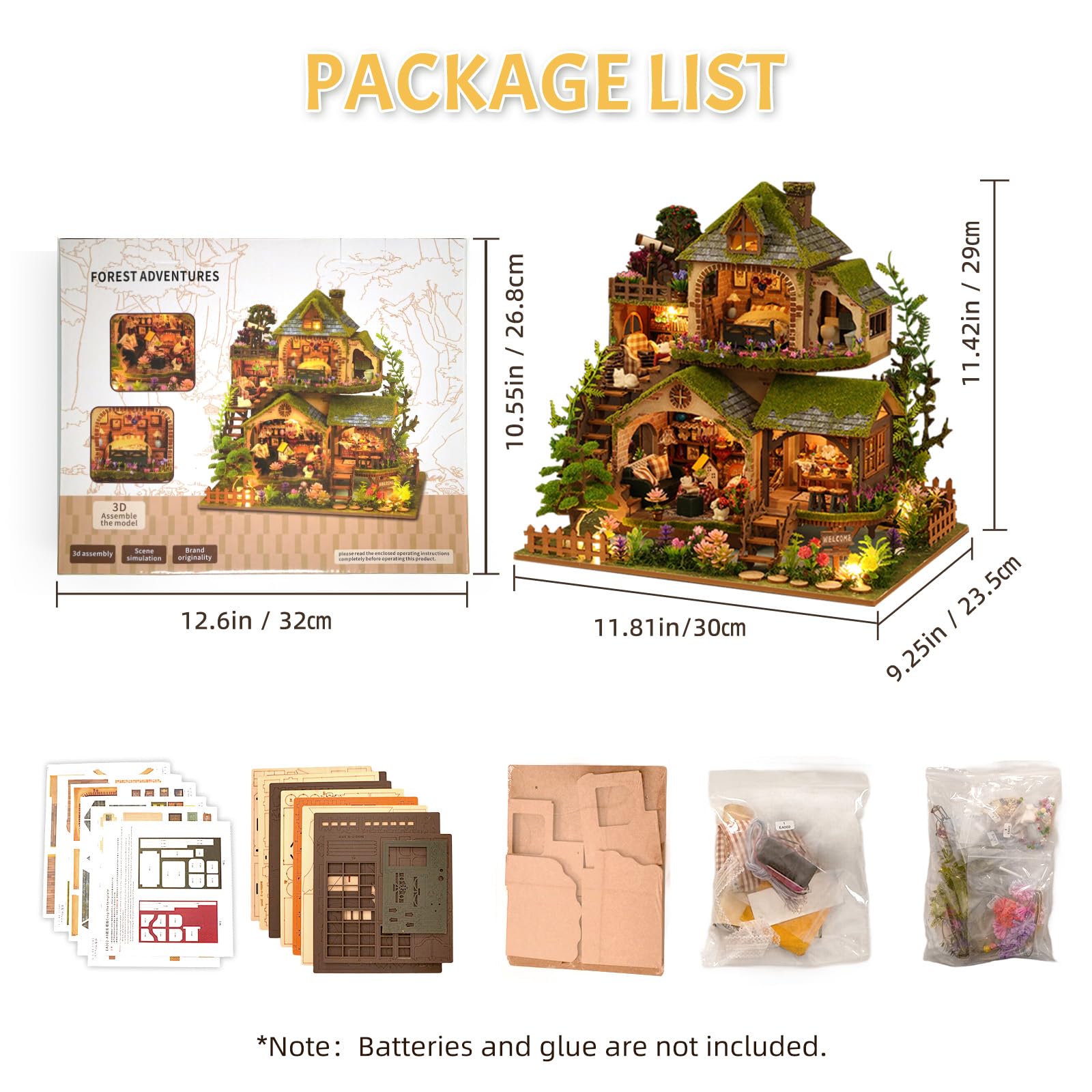 LogicTwist DIY miniature kit for teens and adults to unwind