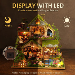 LogicTwist dollhouse kit makes a thoughtful handmade gift for craft lovers