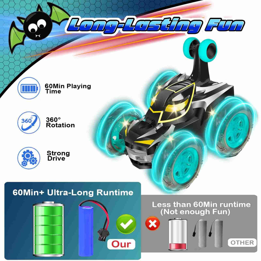 Logth Bat Monster RC Car 2.4GHz controller enables interference-free racing