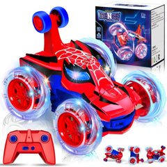 Logth Spider RC Car front view with bold spider design and kid-friendly controls