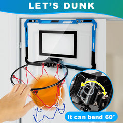 Loiley durable ABS backboard with foam protection to prevent scratches.